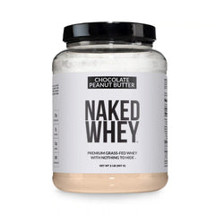 Chocolate Peanut Butter Whey Protein Powder 2LB | Naked Whey - 2LB